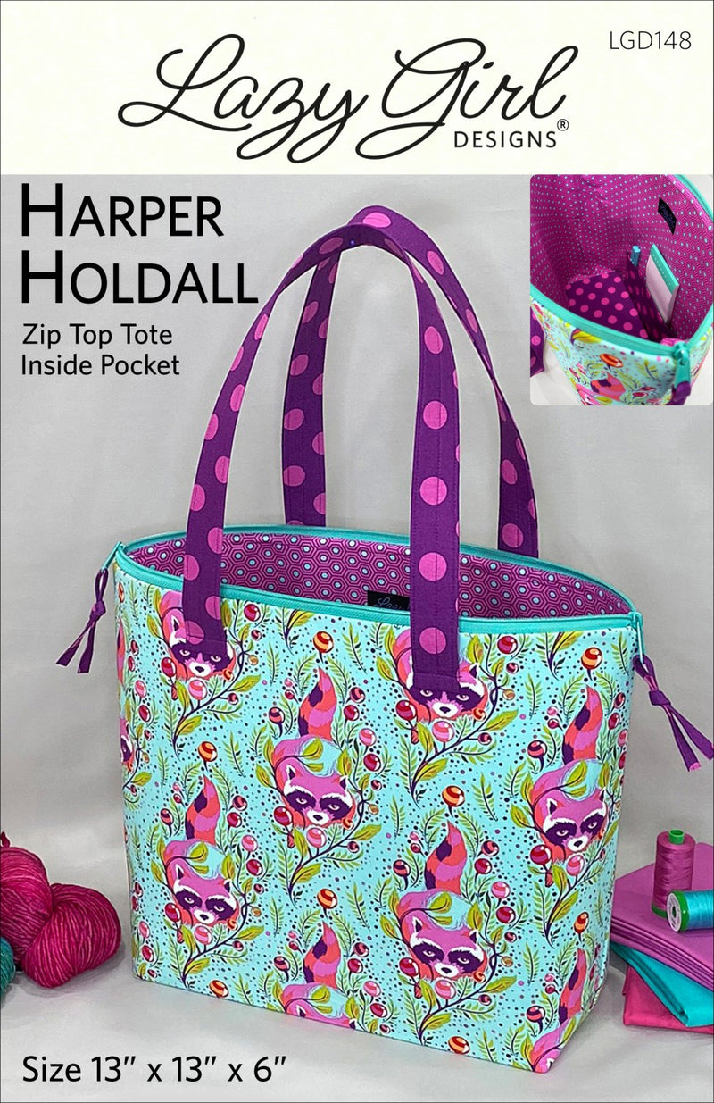 Lazy Girl Designs Harper Holdall Tote