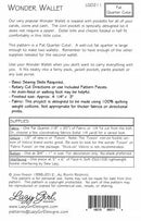 Lazy Girl Designs Wonder Wallet Pattern