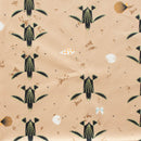 Charley Harper Coastal Perilous Passage Poplin Fabric