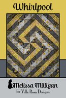 Villa Rosa Whirlpool Quilt Pattern