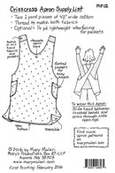 Mary Mulari Crisscross Apron Pattern