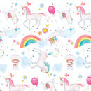 A.E. Nathan Co. Comfy Flannel Unicorns And Llamas Fabric