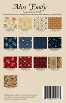 Miss Emily Quilt Pattern