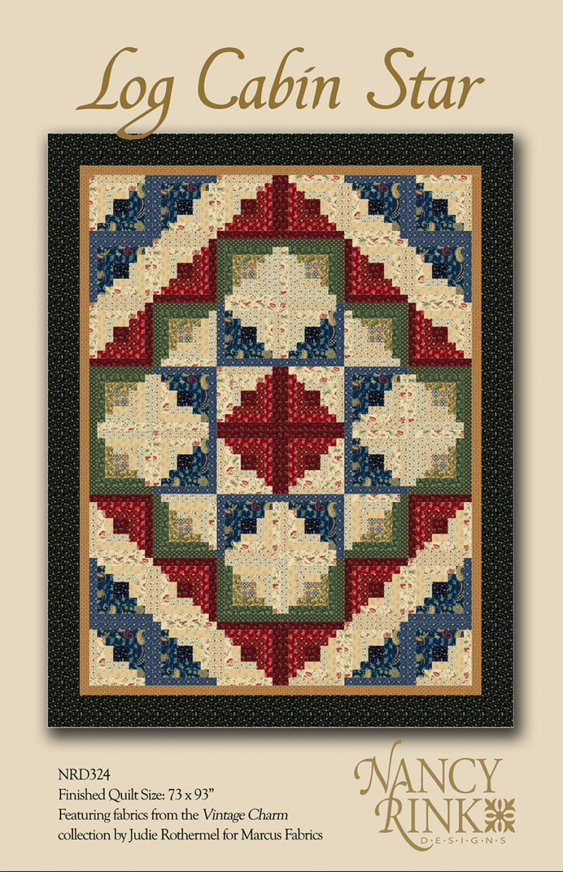 Log Cabin Star Pattern