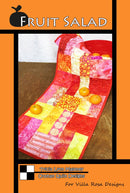 Villa Rosa Fruit Salad Table Runner Pattern