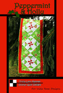 Villa Rosa Peppermint And Holly Table Runner Pattern