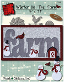 Patch Abilities Winter On The Farm Machine Applique Pattern