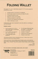 ByAnnie Folding Wallet Pattern