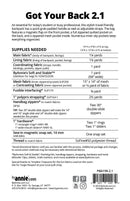 ByAnnie Got Your Back 2.1 Pattern