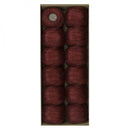 Valdani Pearl Cotton Size 12 Variegated Rich Deep Burgundy