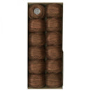 Valdani Pearl Cotton Size 12 Variegated Coffee Roast