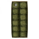 Valdani Pearl Cotton Size 12 Variegated Green Olives