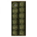 Valdani Pearl Cotton Size 12 Variegated Olive Green