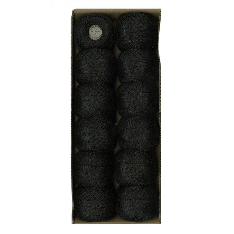 Valdani Pearl Cotton Size 12 Black