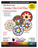 Plum Easy Patterns Folded Star Hot Pad Patter PEP101
