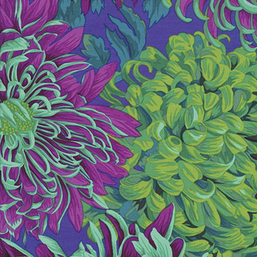 Kaffe Fassett Japanese Chrysanthemum Green Fabric