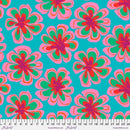 Kaffe Fassett Funky Flora Aqua Fabric