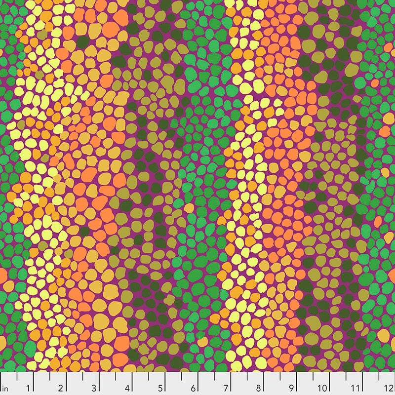 Pebble Mosaic Color Jungle BM042.Jungle  Designed By Brandon Mably For Kaffe Fassett Collective February 2021