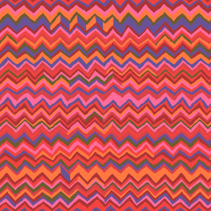 Zigzag Color Holiday PWBM043.Holiday  Brandon Mably For Kaffe Fassett Collective 