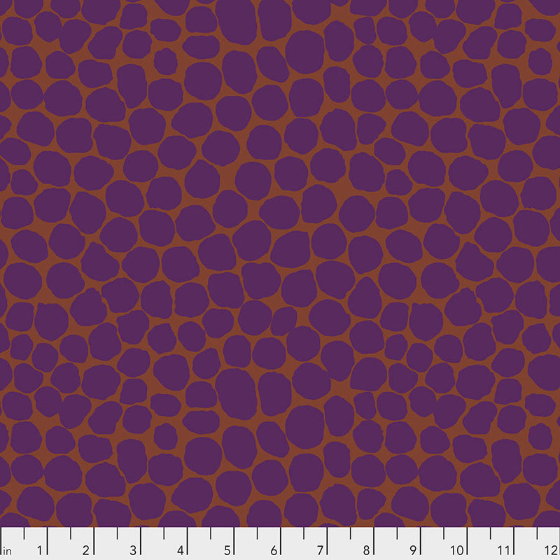 Jumble Color Prune BM053.PRUNE  Designed By Brandon Mably For Kaffe Fassett Collective February 2021