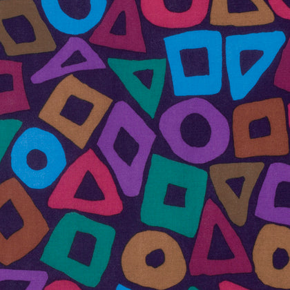 Puzzle Color Purple PWBM057.Purpl  Brandon Mably For Kaffe Fassett Collective