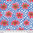 Kaffe Fassett Flower Net White Fabric