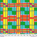 Kaffe Fassett Checkmate Yellow Fabric