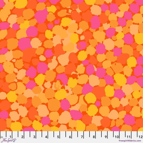 Kaffe Fassett Reflections Orange Fabric