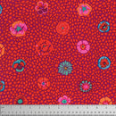 Kaffe Fassett Guinea Flower Red Fabric