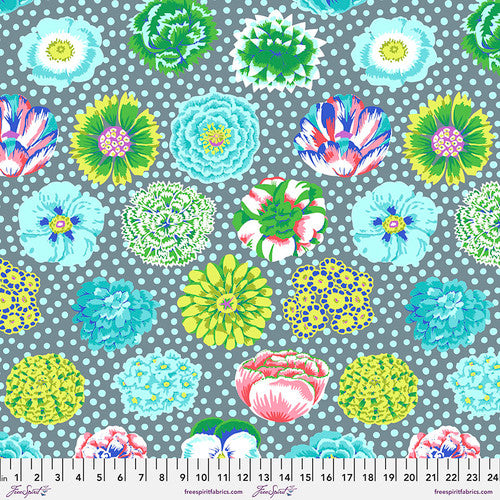 Kaffe Fassett Big Blooms Pastel Fabric