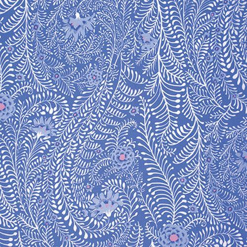 Kaffe Fassett Ferns Periwinkle Fabric