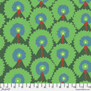Kaffe Fassett Regal Fans Green Fabric