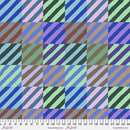 Kaffe Fassett Regimental Ties Blue Fabric