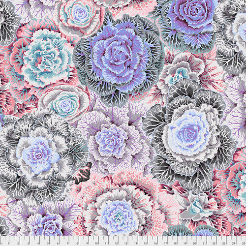 Kaffe Fassett Brassica White Fabric Fabric