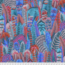 Feathers Color Turquoise PWPJ055.Turqu  Philip Jacobs For Kaffe Fassett Collective