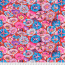 Morning Glory Color Red PWPJ098.Red  Philip Jacobs For Kaffe Fassett Collective
