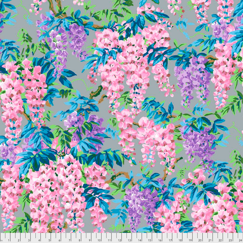 Wisteria Color Grey PWPJ102.GREY  Philip Jacobs For Kaffe Fassett Collective Fall 2020