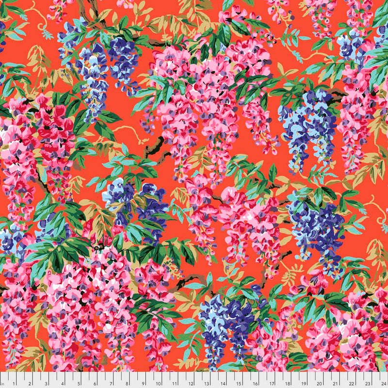 Wisteria Red PWPJ102.RED  Philip Jacobs For Kaffe Fassett Collective Fall 2020