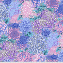 Kaffe Fassett Hokusai's Mums Grey Fabric