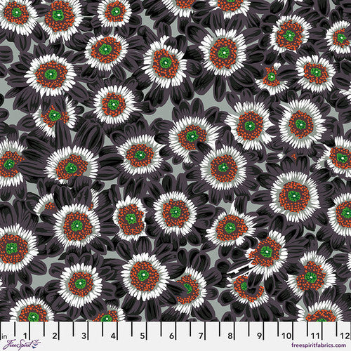 Kaffe Fassett Lucy Black Fabric 