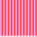 Free Spirit Tula Pink Print Tent Stripe Color Poppy PWTP069.Poppy