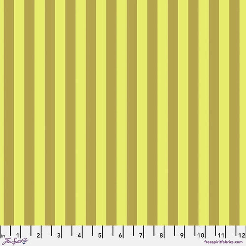 Tula Pink Neon True Colors Tent Stripe Moonbeam Fabric