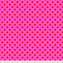 Free Spirit Tula Pink Print Pom Poms Color Peony PWTP118.Peony