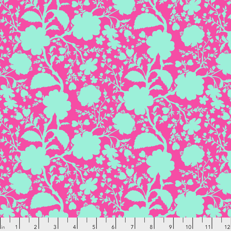 Tula Pink True Colors Wildflower Azalea Fabric