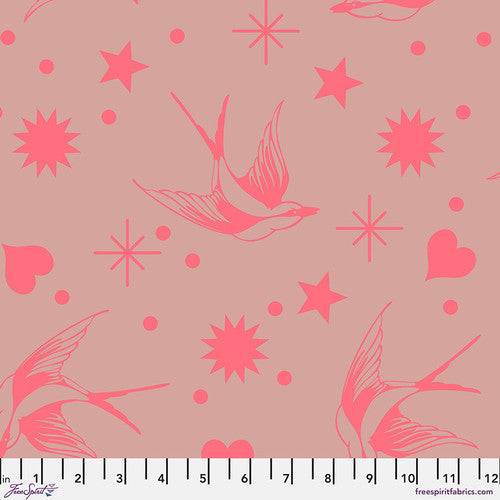 Tula Pink Neon True Colors Fairy Flakes Nova Fabric