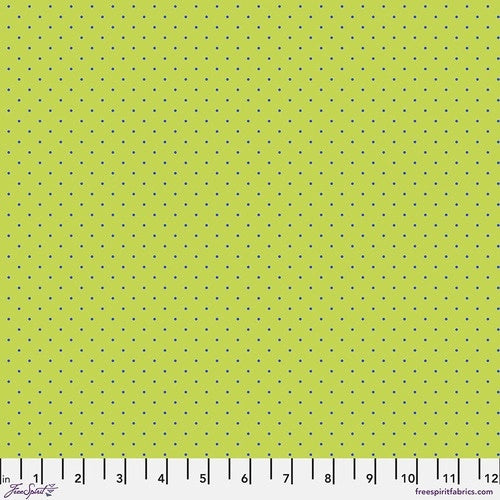 Tula Pink True Colors Tiny Dots Meadow Fabric