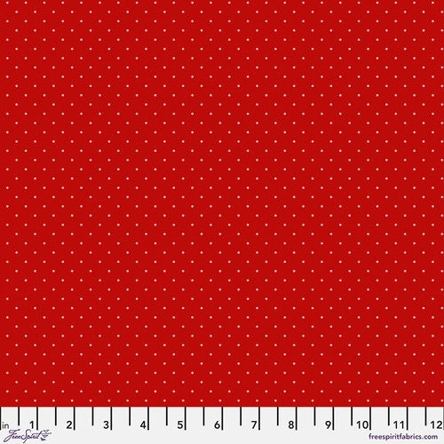 Tula Pink True Colors Tiny Dots Watermelon Fabric