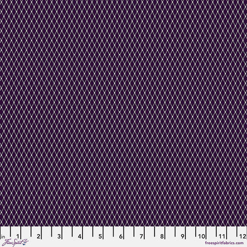 Tula Pink Nightshade (Deja Vu) Fishnet Equinox Fabric