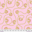 PREORDER Tula Pink Besties Little Charmers Metallic Blossom Fabric