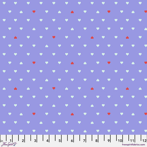 PREORDER Tula Pink Besties Unconditional Love Bluebell Fabric